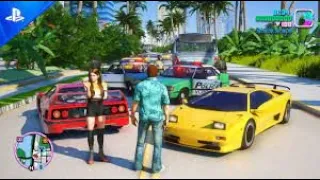 GTA Vice City Remake™ - Unreal Engine 5 New 2023 Gameplay Concept made with GTA 5 PC Mods part 2