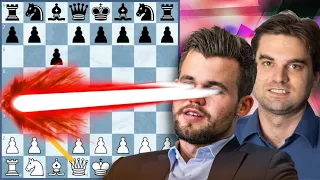 Mr. CARLSEN, MAT SZEWSKI JEST z DRUGIEJ STRONY! :-))) || Magnus Carlsen - Sam Shankland, 2021