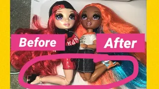 How to make Rainbow High dolls more articulated easily! Doll modification