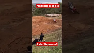Ken Roczen on Stark Varg riding Supercross!