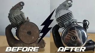 Motobecane  old moped engine restoration 1969 (2t engine)