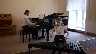 И. С. Бах "Менуэт" и "Шутка" (ксилофон) - J. S. Bach "Menuet and Scherzo" (xylophone)