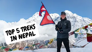 TOP 5 TREKS IN NEPAL! 🇳🇵