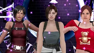 [MMD Resident Evil] Don’t Call Me Angel - Ada Wong, Jill Valentine, Claire Redfield - Ariana, Lana