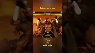 Tekken world tour yuyu vs lilmajin landing perfect #tekken