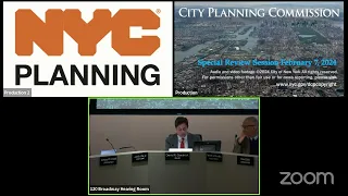 NYC Dept. of City Planning PUBLIC MEETING
