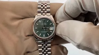 Rolex Datejust 31, Mint Dial, 278274 review by Big Moe