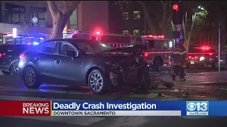 Deadly Crash Kills 1 In Downtown Sacramento