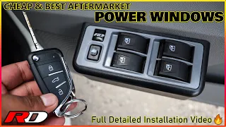 POWER WINDOWS Installation in My TATA Tiago XE | Automatic Power Windows with Auto Up Relay