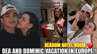 Dominic Roque and Bea Alonzo HOTEL ROOM in ITALY , BeaDom 20 days Vacation in Europe