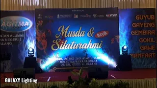 GALAXY Light.MUSDA & SILATURAHMI.Agitma Bhanikers SMA Negri 3 Malang.GAJAHMADA HOTEL 2024