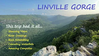 Linville Gorge Wilderness Loop | Best Backpacking in NC!