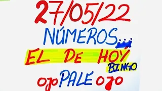 NUMEROS PERFECTO PARA HOY 27/05/22 DE MAYO 2022 , NUMEROS PARA LOTERIAS