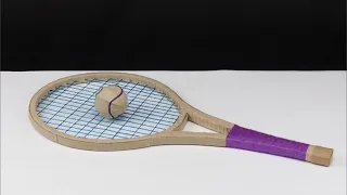 Diy | How To Make Tennis Rocket From Cardboard At Home