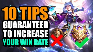 WHY ARE YOU LOSING A LOT OF GAMES IN MOBILE LEGENDS? || MOBILE LEGENDS TIPS TO RANK UP FASTER