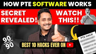 How PTE Software Works - 10 Hacks To Score 90/90 | Skills PTE Academic