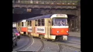 German Trams in December 1991