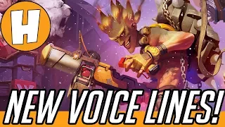 Overwatch - NEW Junkrat Voice Lines and Interactions! (Heroes of The Storm)