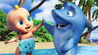 Baby Shark Musical Adventure | Preschool Nursery Rhymes for Kids with Fun Park