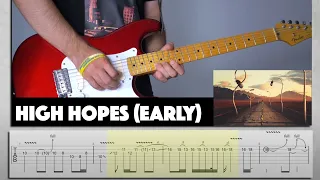 Pink Floyd High Hopes Solo Guitar Tab | Easy Guitar Lesson