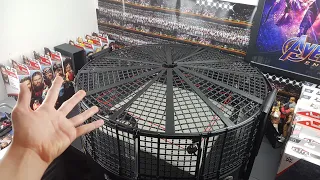WWE REAL SCALE JAKKS ELIMINATION CHAMBER UNBOXING, ASSEMBLY & REVIEW!