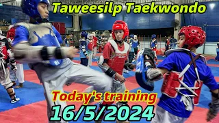#taekwondo training 16/5/2024 #taweesilp_taekwondo_Thailand