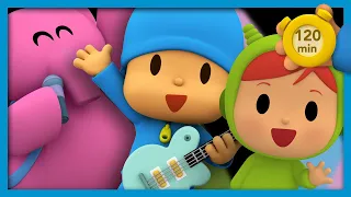 🎙 POCOYO AND NINA - Music Festivals [120 minutes] | ANIMATED CARTOON for Children | FULL episodes