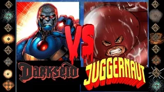 Darkseid (DC Comics) vs Juggernaut (Marvel Comics) - Ultimate Mugen Fight 2016