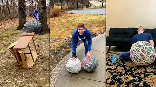Dylan Ayres Rubber Band Ball TikTok Compilation (THE ENTIRE JOURNEY)
