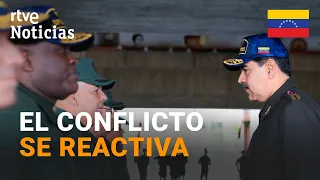 VENEZUELA-GUYANA: MADURO despliega a sus MILITARES tras la LLEGADA de un BUQUE BRITÁNICO | RTVE