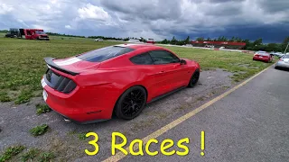 Kia Stinger GT Vs 2015 Mustang GT 5.0 1/4 Mile Drag Race