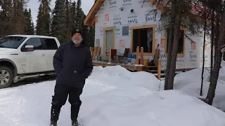 This years projects at the Alaska cabin