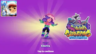 Subway Surfers Upcoming Character Electra By Time Travel in Subway Surfer World Tour Underwater 2024