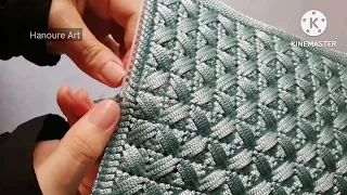 Diy purse bag with plastic canvas Stitching the sides and adding accessories -  part2 كانفا بلاستيك