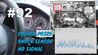 Codigo P0325 Knock sensor No signal Honda CRV 2002