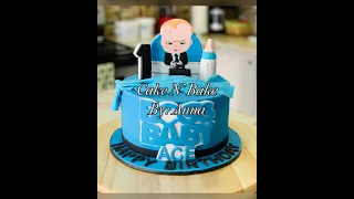 Boss Baby Themed Cake