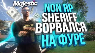 NON RP SHERIFF! ОГРАБЛЕНИЕ БАНКА , ПОХИЩЕНИЕ СОТРУДНИКОВ НА MAJESTIC RP GTA 5! РОЗЫГРЫШ 200.000$