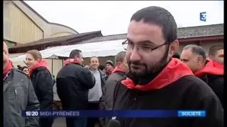 Reportage de France 3 sur la manifestation anti foie gras de Samatan