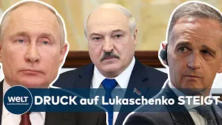 Erzwungene Landung: MAAS droht BELARUS - Russen genervt von Lukaschenko