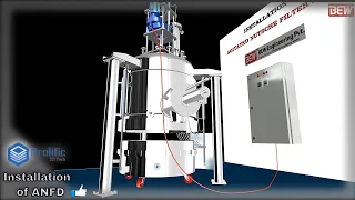 ANFD Installation Procedure | Agitated Nutsche Filter Dryer | 3D Animation Project