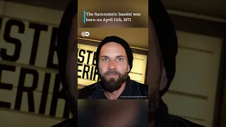 Happy birthday to Rammstein's Oliver Riedel, born on April 11th, 1971 #shorts #rammstein