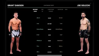 Grant Dawson vs Joe Solecki Prediction #UFC302 #UFCPredictions #UFC