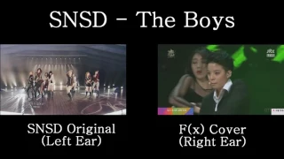 SNSD | The Boys (Original & F(x) Compassion)