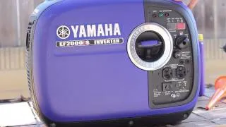 Yamaha EF 2000is Generator Break In Oil Change and Review