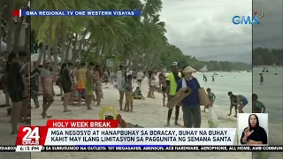 Mga negosyo at hanapbuhay sa Boracay, buhay na buhay kahit may ilang limitasyon sa... | 24 Oras