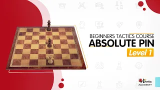 Chess Tactics Course for beginners Part 1 - Absolute Pin Level 1
