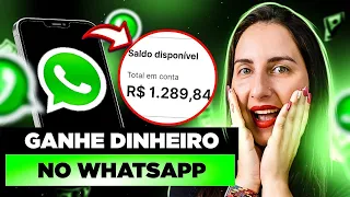 RENDA EXTRA COM WHATSAPP EM 2023 | Como ganhar dinheiro utilizando whatsapp