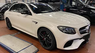 Mercedes E63 AMG s! Дилер Продает битый Мерседес с пробегом под видом нового!