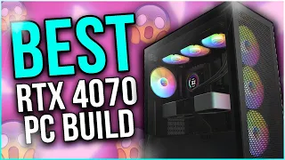 Best $1000 Value RTX 4070 Gaming PC Build in 2024 👑