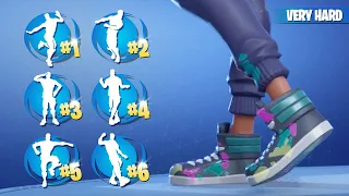 GUESS THE FORTNITE DANCE ONLY WITH THE LEGS - PART #3 | tusadivi